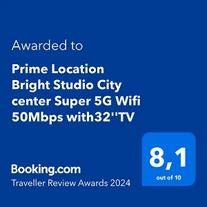  Διαμέρισμα Prime Location Bright Studio City Center Super 5g Wifi 200mbps With32