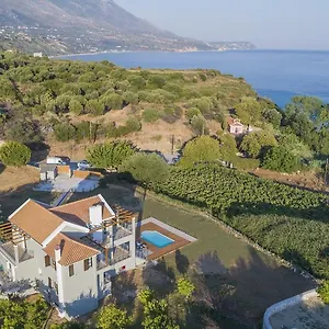 Filon Ktima Beachfront Upscale Villa Karavados